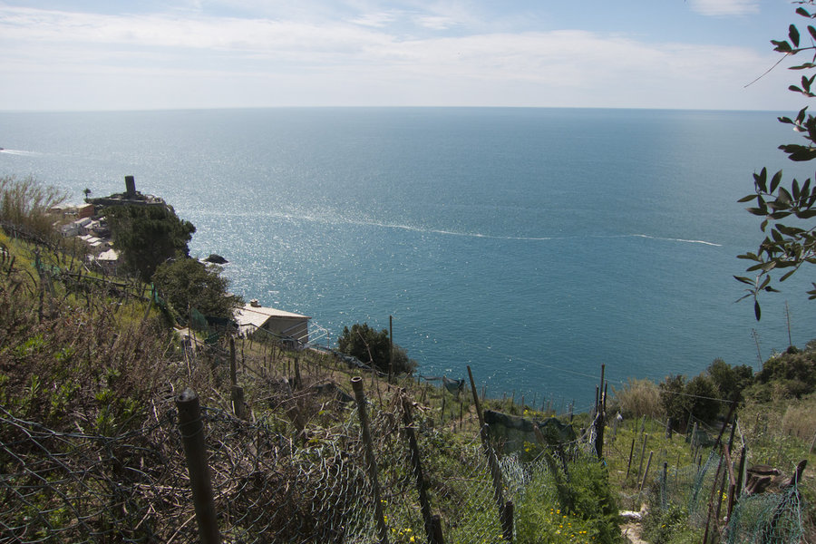 The blue of Mediterranean Sea