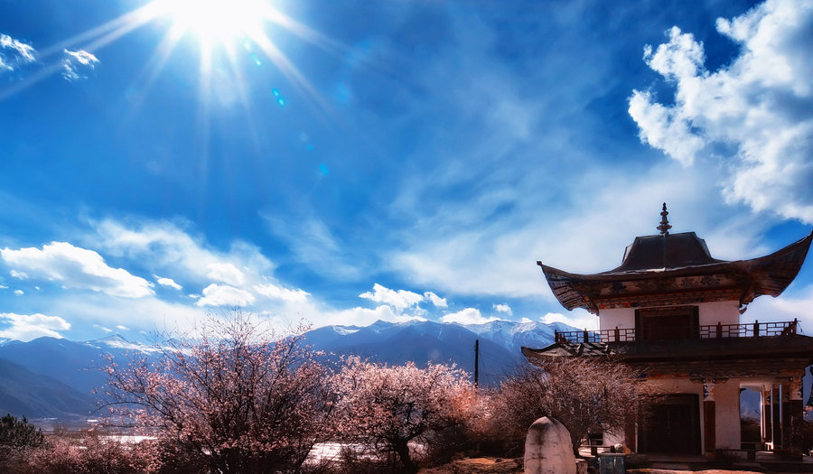 大邑桃花沟图片图片