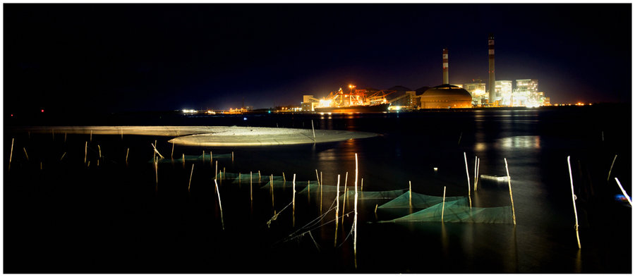 红海湾夜景图片