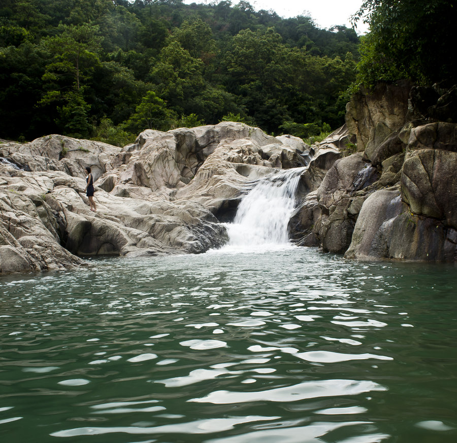 惠州象头山玩水的地方图片