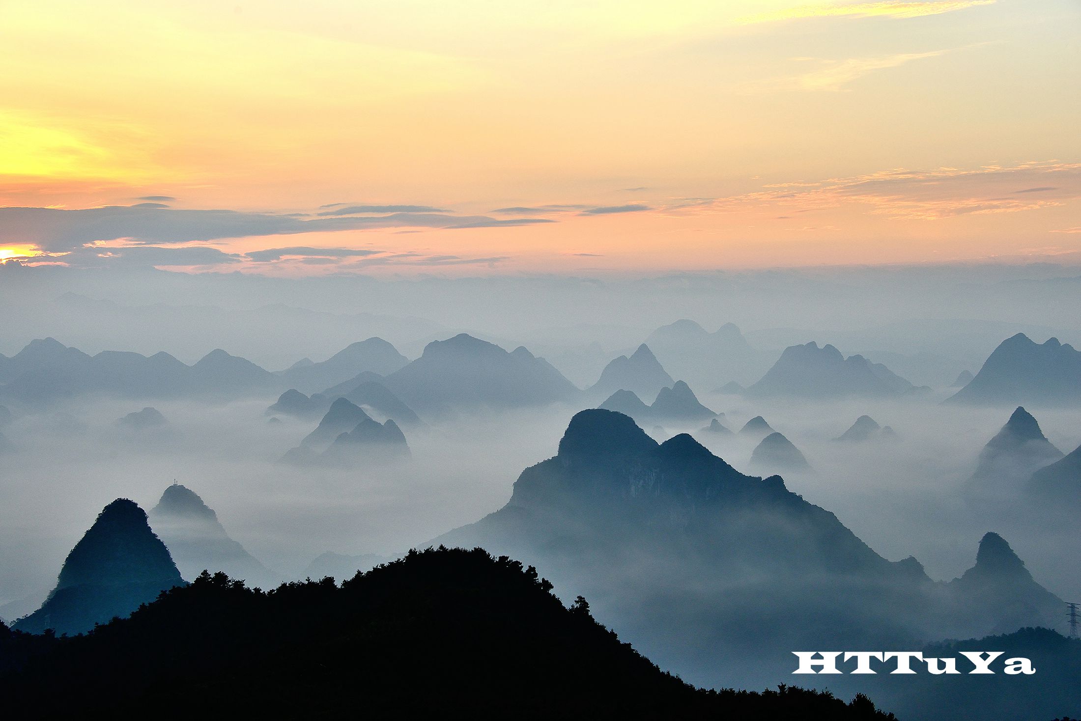 我的家鄉在桂林(一)——神奇堯山