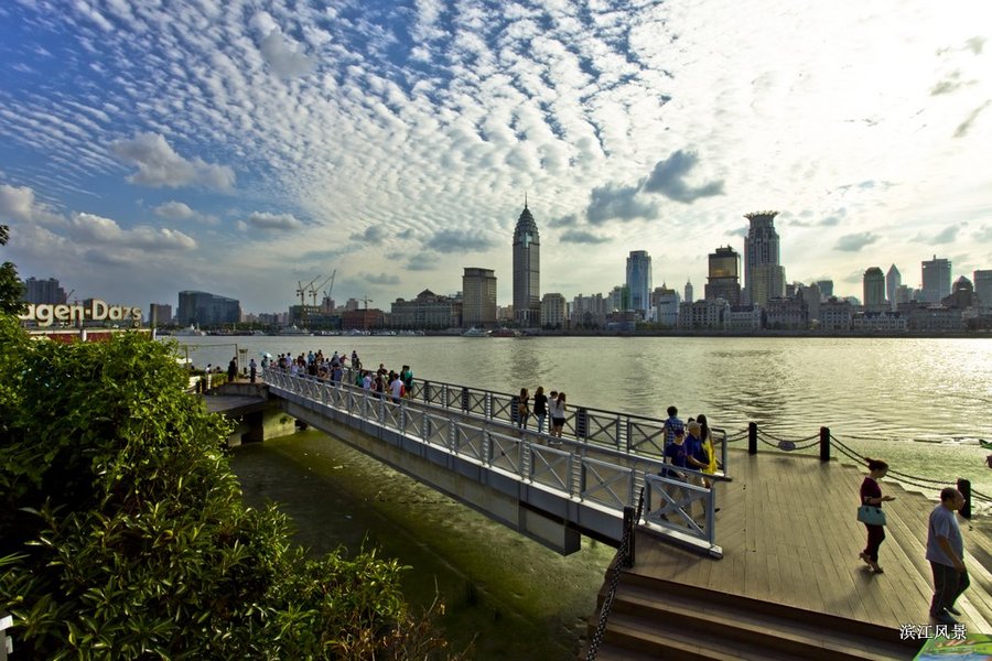 滨江风景