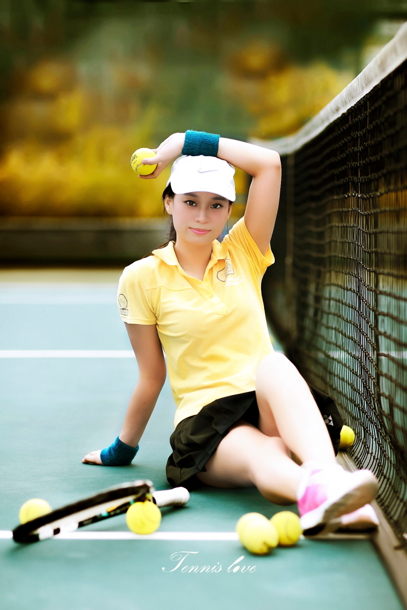 Tennis baby-xiaoqian