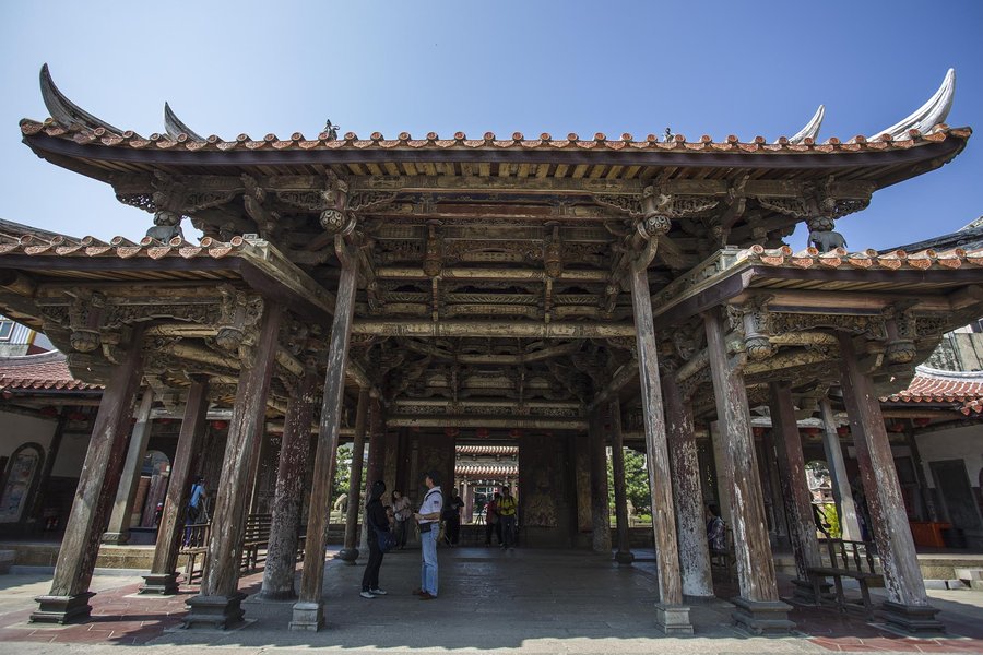 台湾鹿港龙山寺