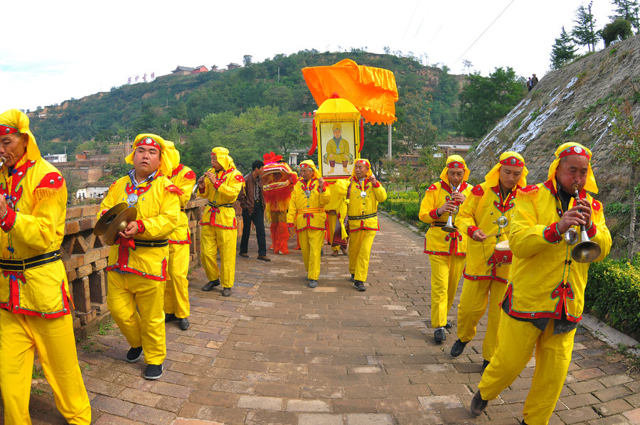 陈炉古镇的祭祀窑神