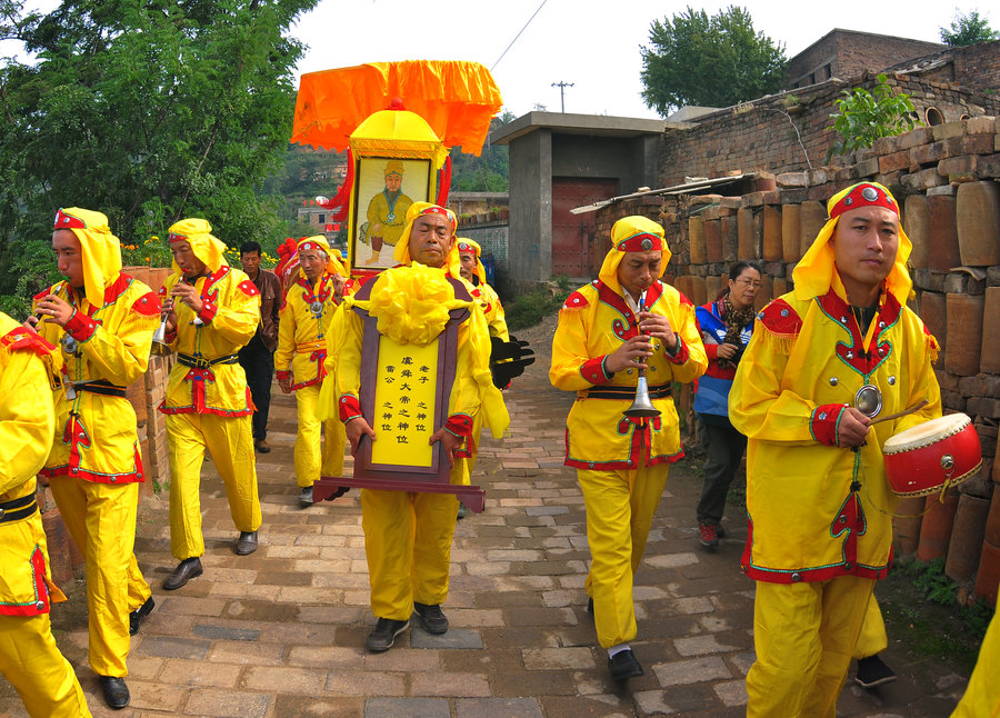 陈炉古镇的祭祀窑神