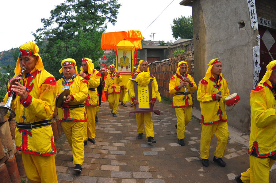 陈炉古镇的祭祀窑神