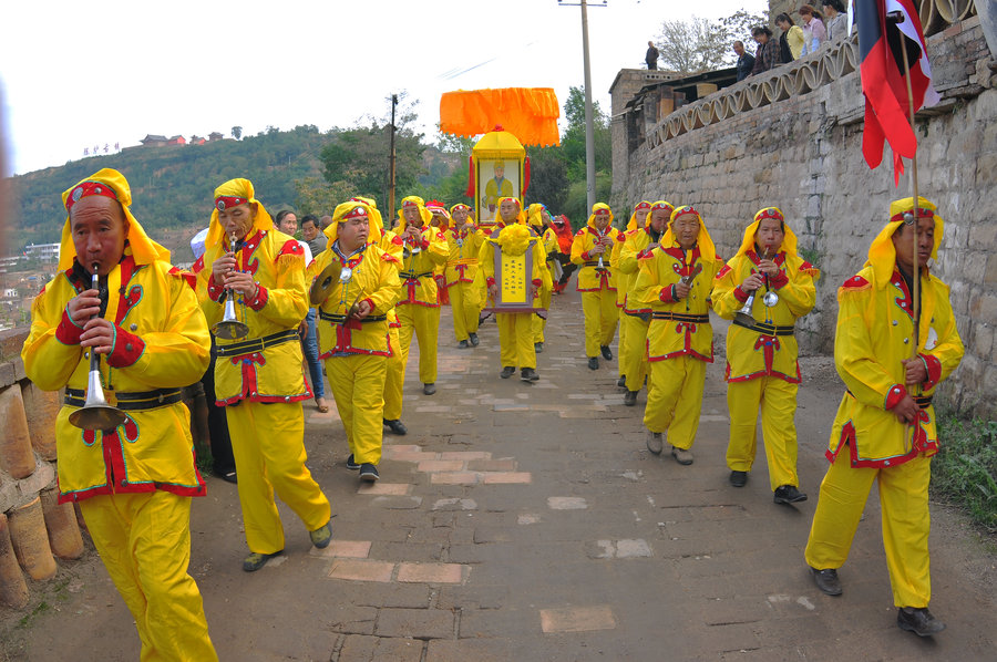 陈炉古镇的祭祀窑神