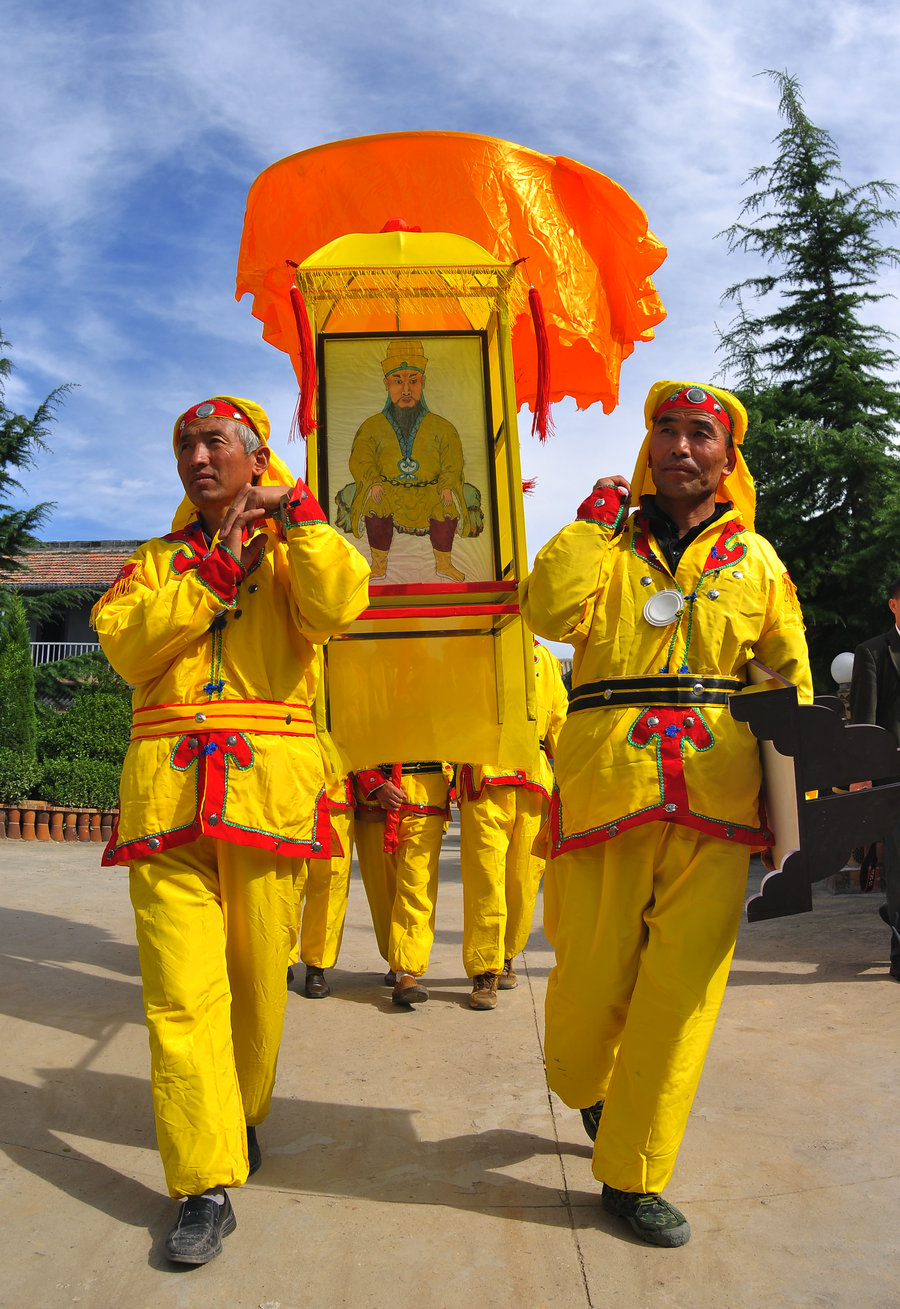 陈炉古镇的祭祀窑神