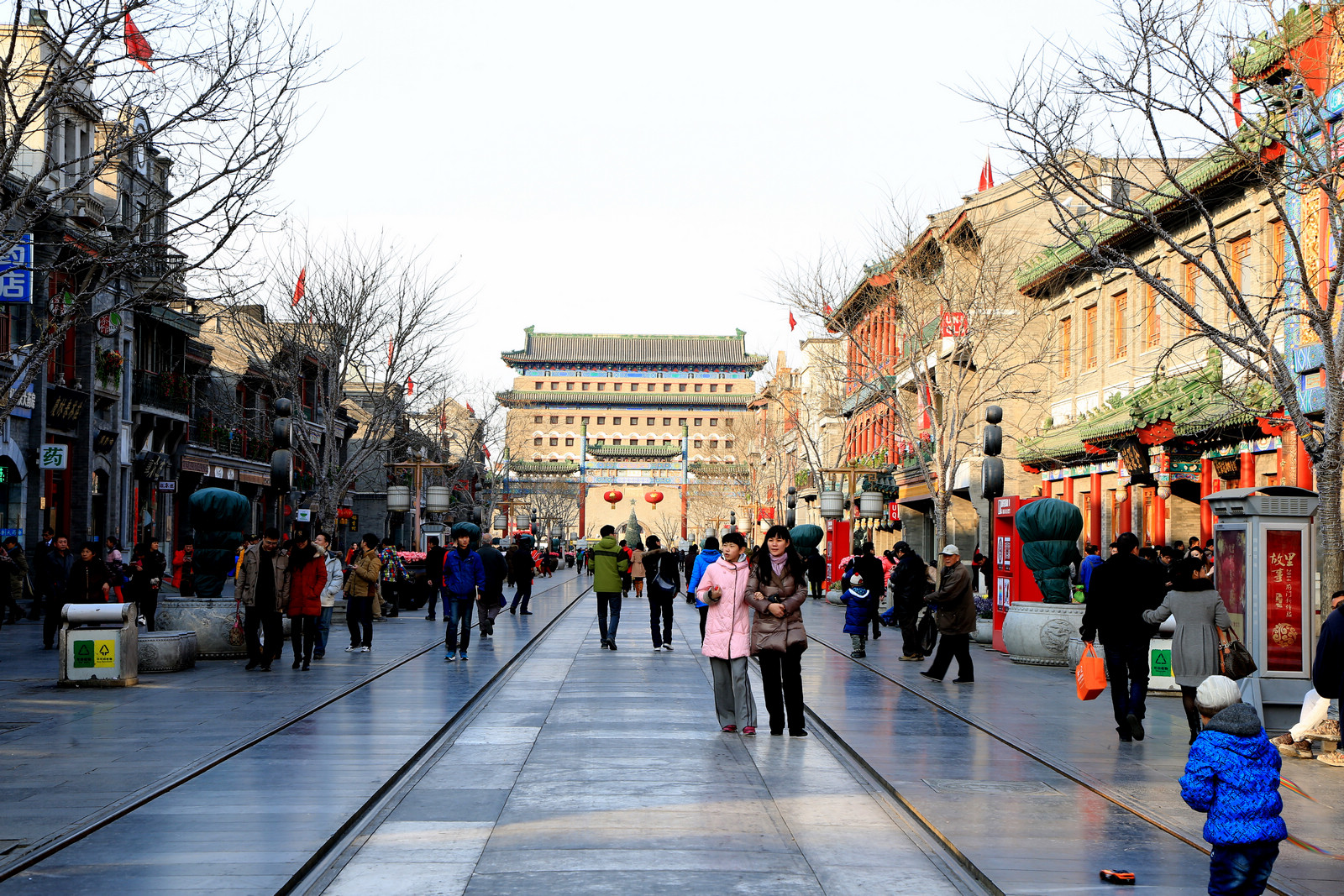 北京街景实拍 街上图片