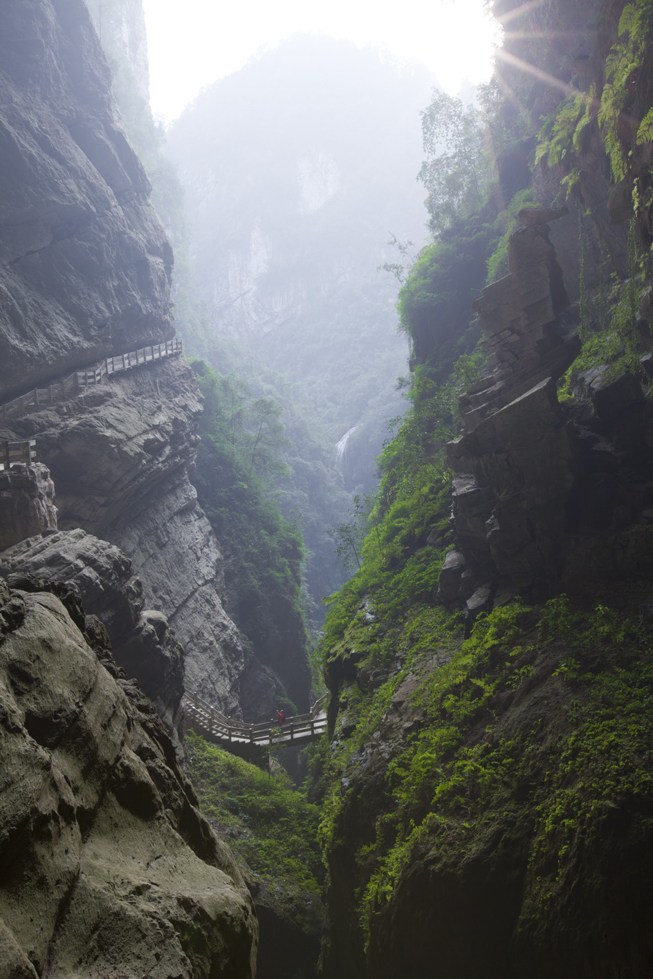 武隆天坑地缝