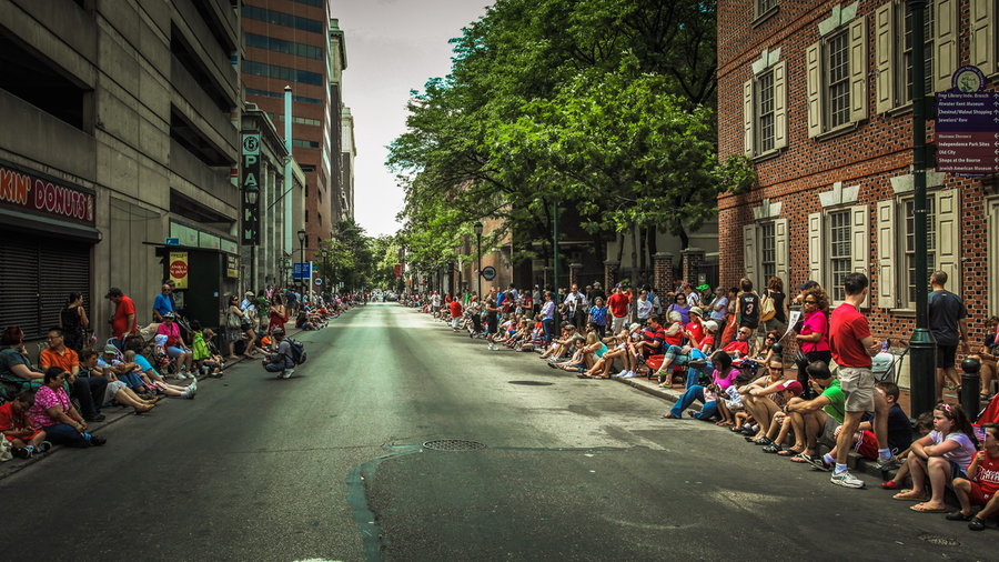 2009 July 4th Parade in Historic Philadelphia ()