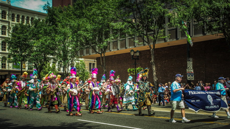 2009 July 4th Parade in Historic Philadelphia ()