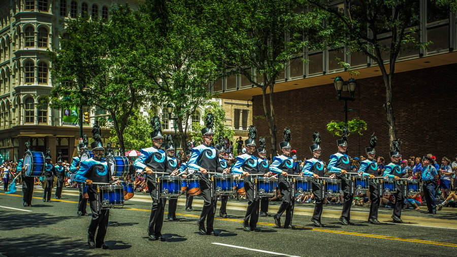 2009 July 4th Parade in Historic Philadelphia ()