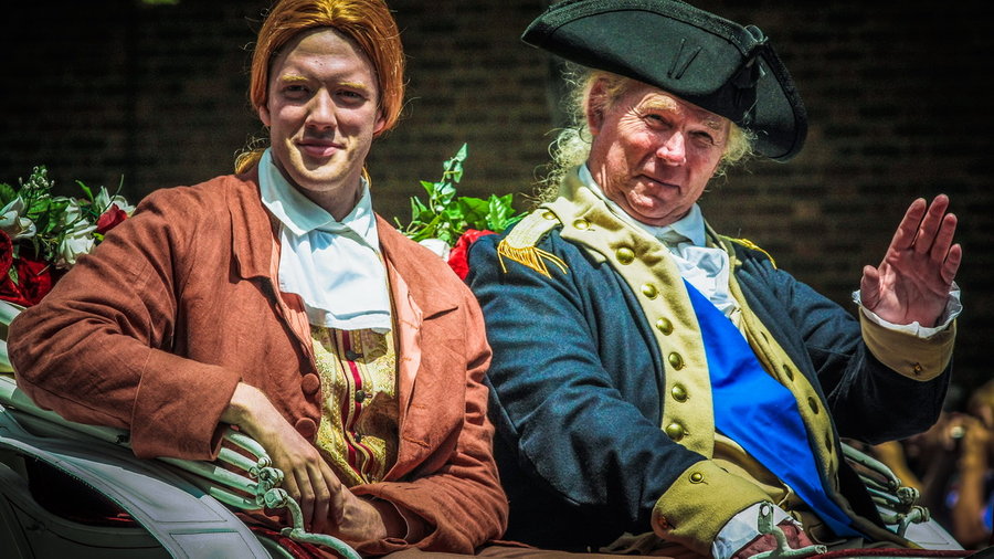 2009 July 4th Parade in Historic Philadelphia ()