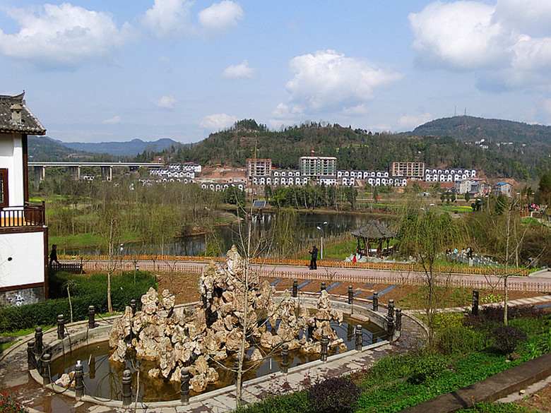 四川巴中平昌驷马水乡