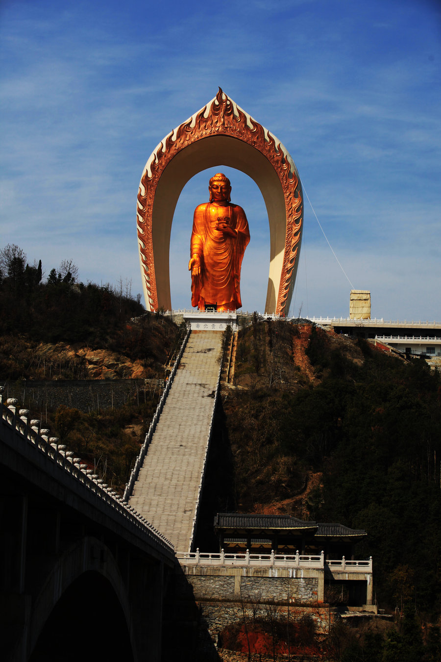 星子县东林大佛图片