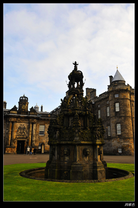 古旧的苏格兰皇宫