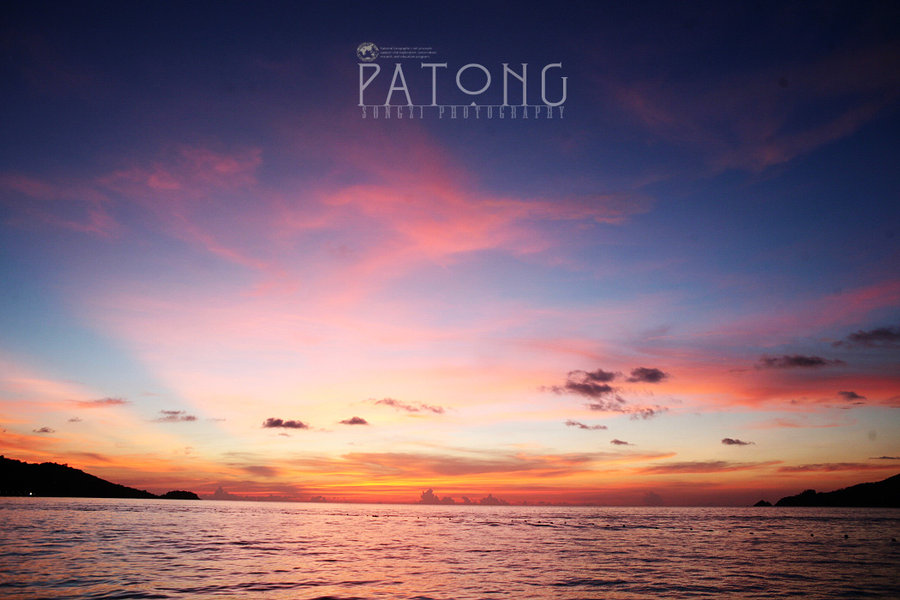 Patong Beach Sunset