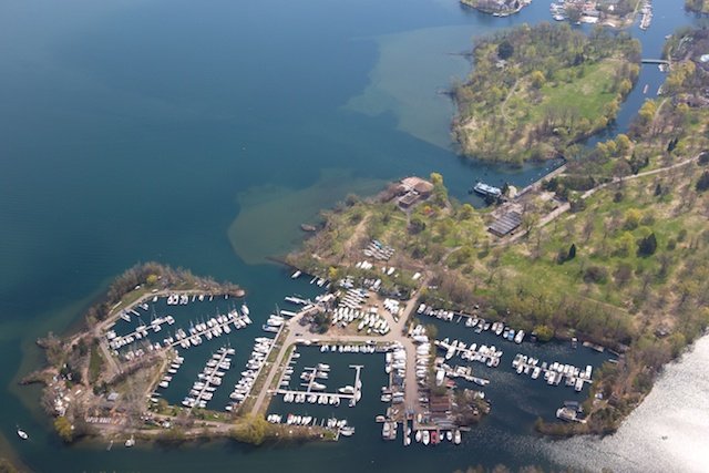 Birdview of Toronto Downtown