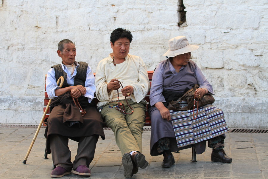 People on the bench,1st