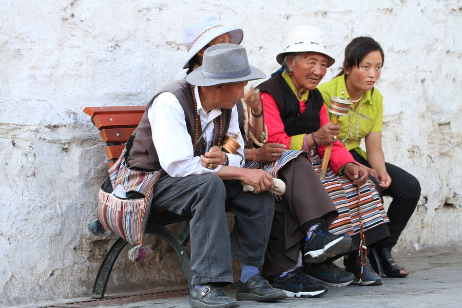 People on the bench,1st