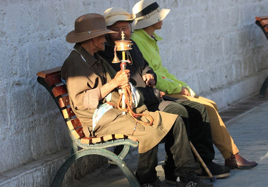 People on the bench,1st