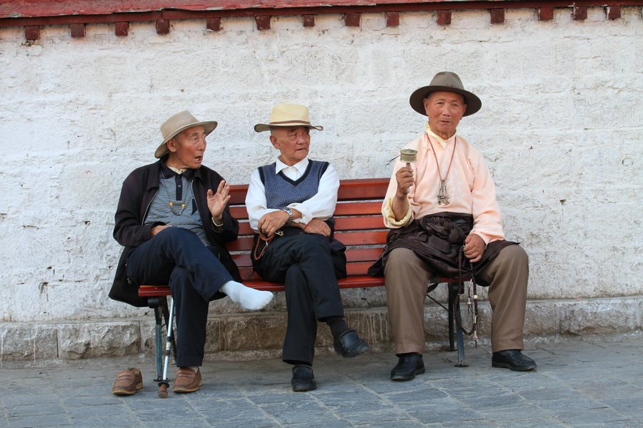 People on the bench,1st