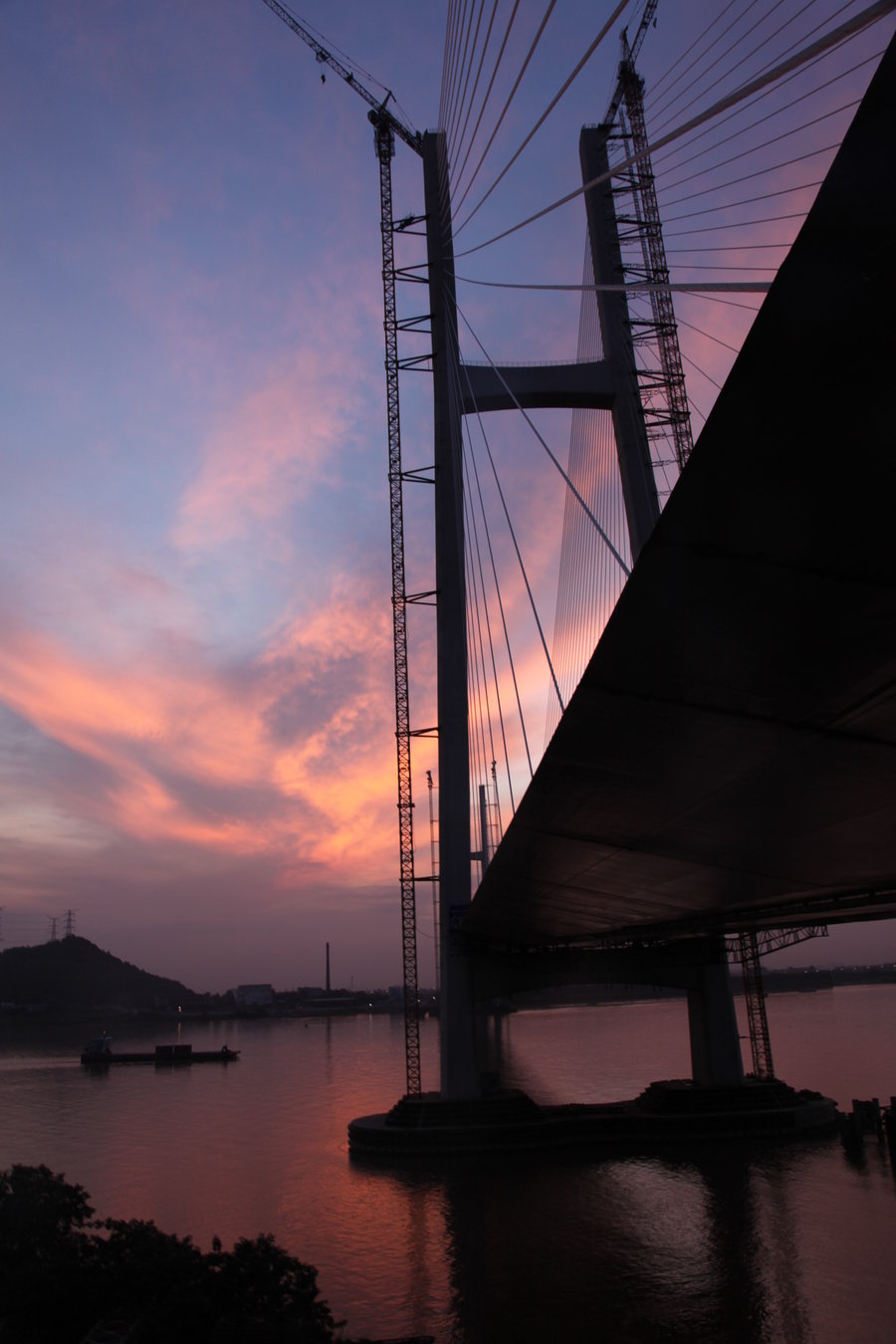 建设中的江顺大桥