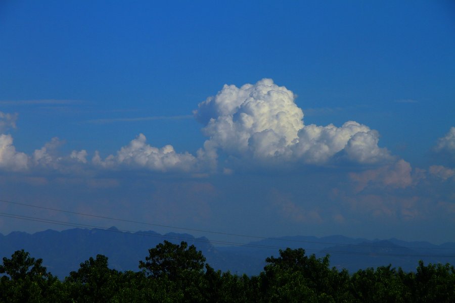 【变幻多姿的云彩摄影图片】山西平陆风光