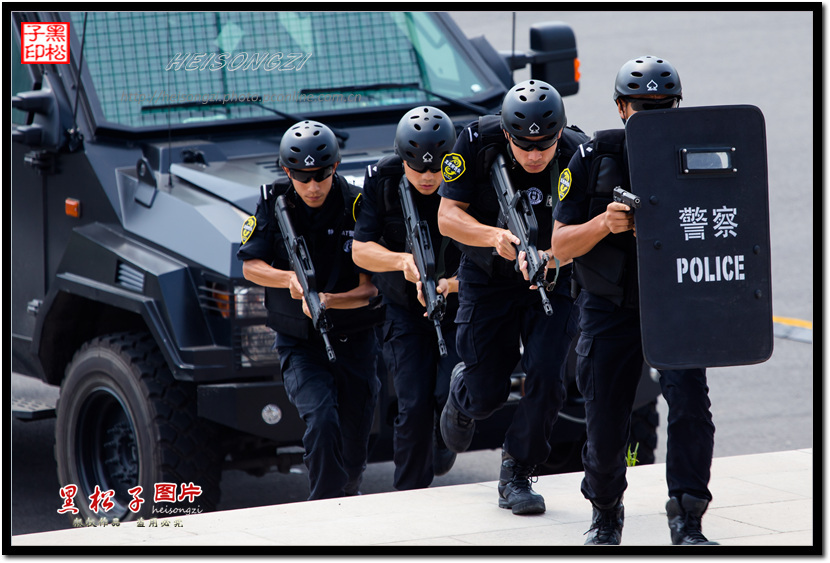 【南京龍虎特警攝影圖片】南京奧體中心國內攝影_黑松