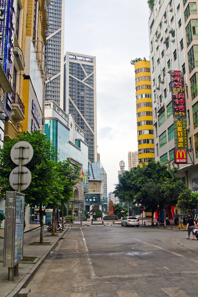 柳州五星商业步行街图片