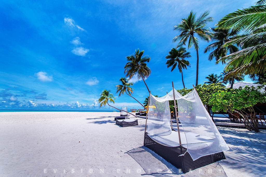 西安马尔代夫沙滩图片