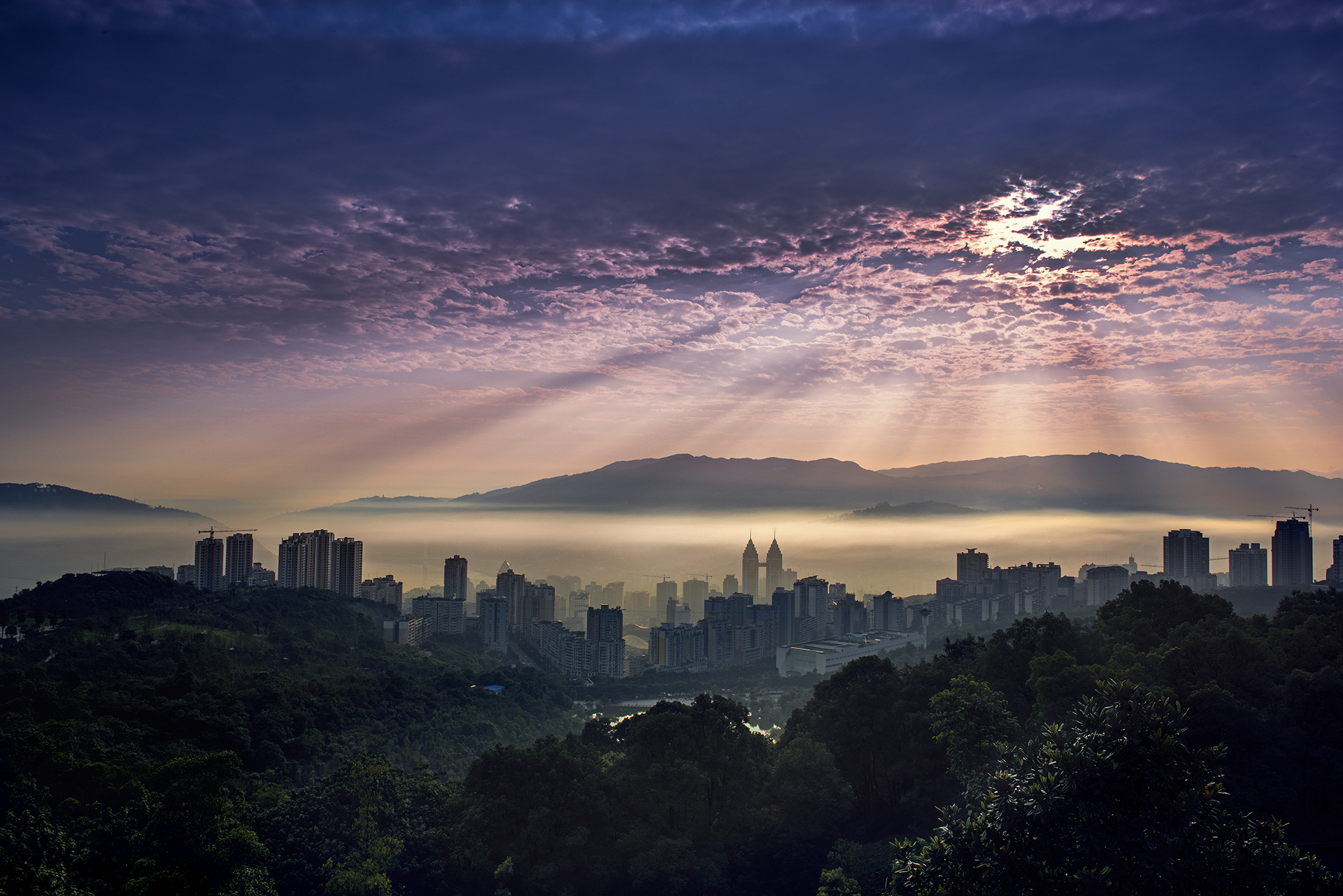 美丽家乡—涪陵城