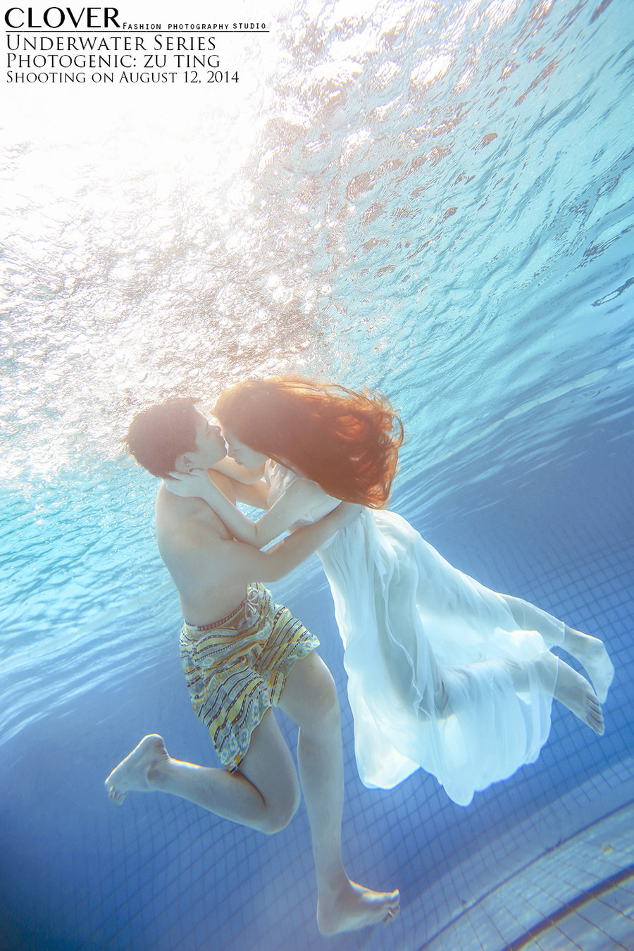 Underwater wedding