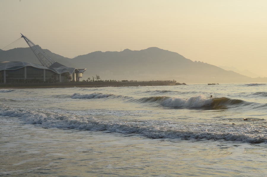 海邊晨景(青島)