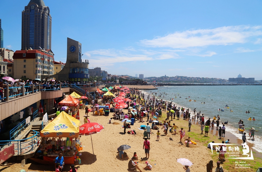 【棧橋海水浴場攝影圖片】棧橋海水浴場風光旅遊攝影_太平洋電腦網