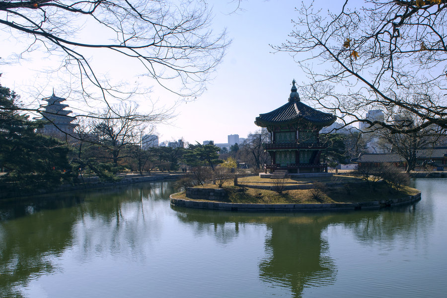 韩国风景真实照片图片