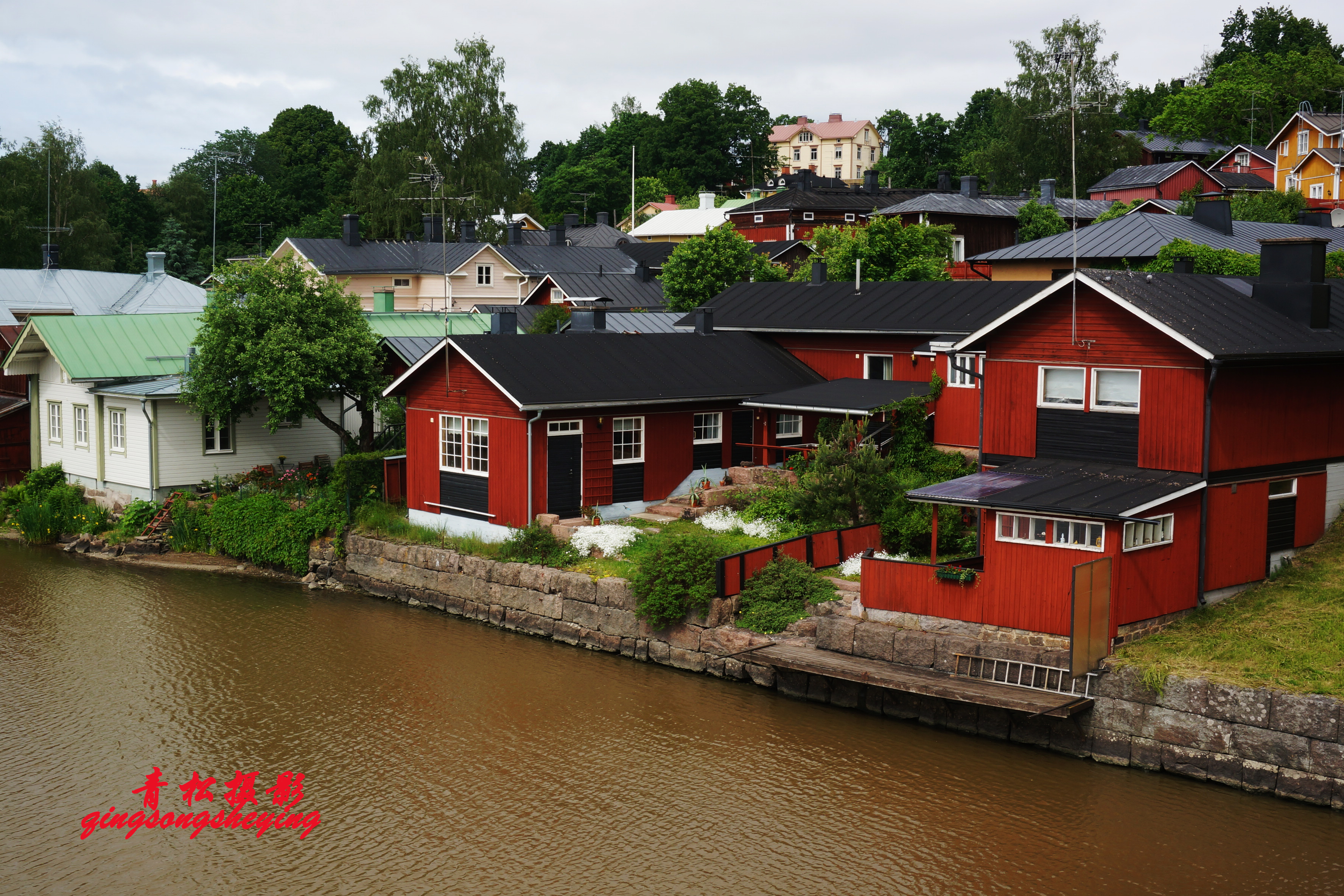 芬兰波尔沃小镇