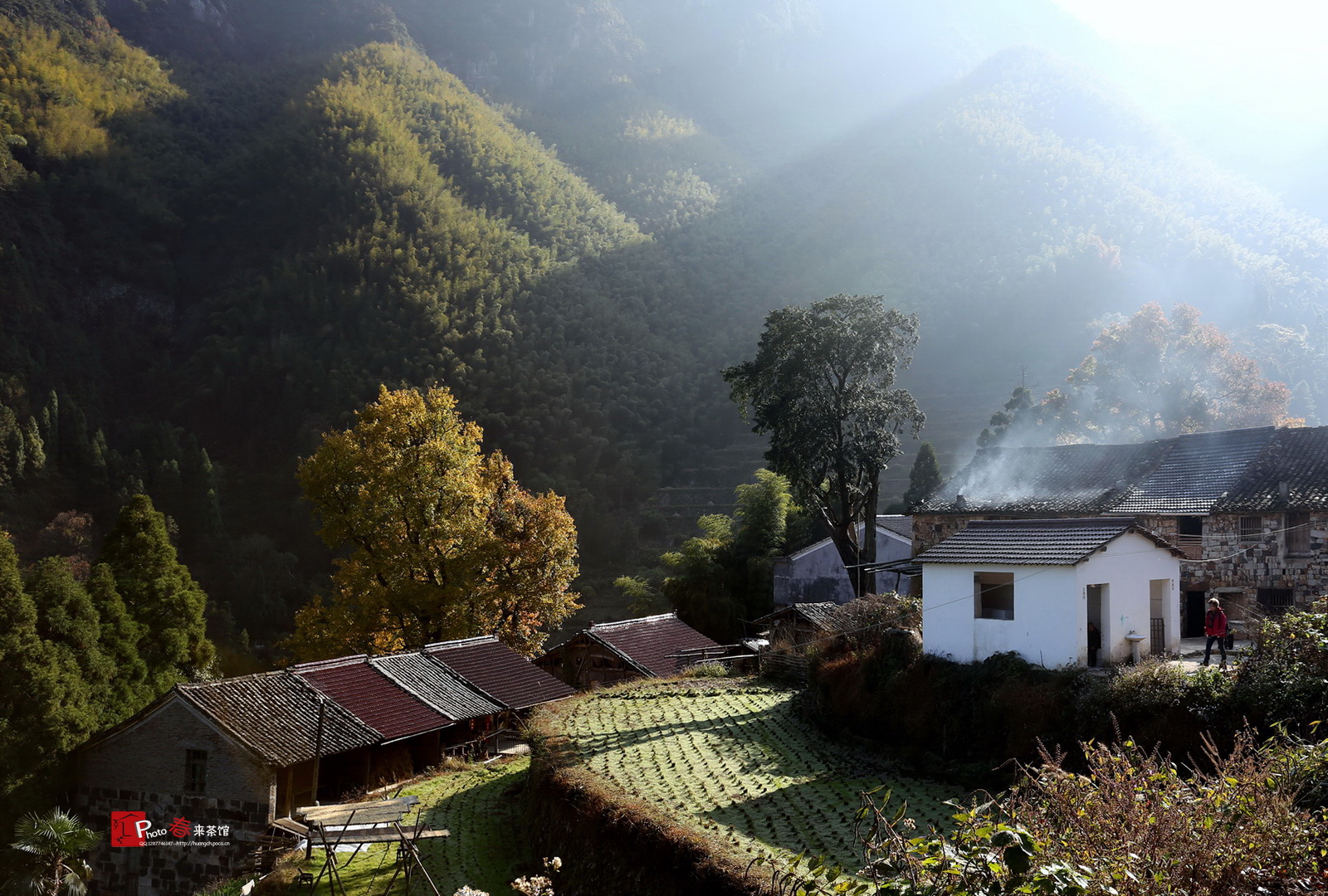 远眺山景-淡竹乡采风