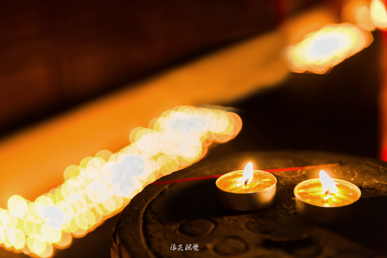 点亮祝愿灯