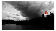 风雨欲来，乌云密布前的惠州西湖
