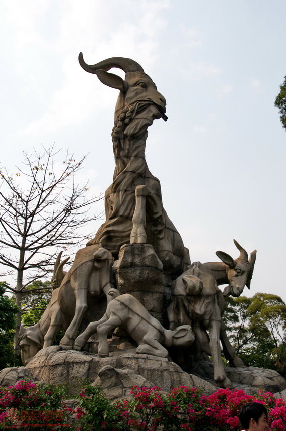 五羊雕像传说图片