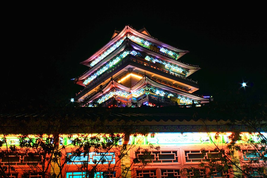 惠州高榜山夜景图片