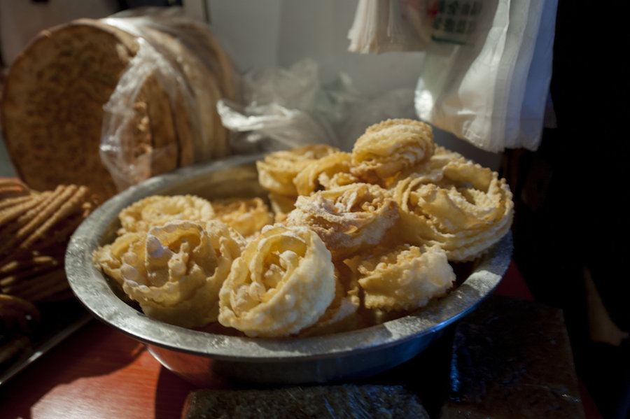行摄新疆【老街上的美食】
