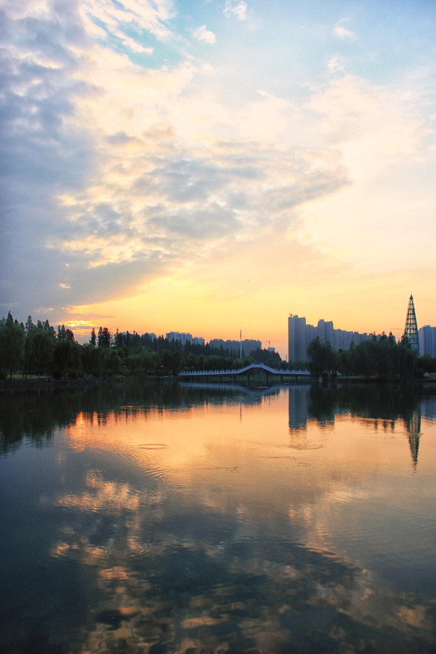 汉川公园景点图图片