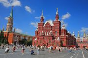莫斯科美丽的广场——红场