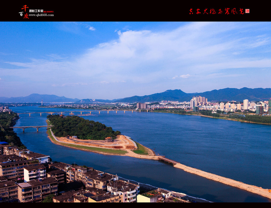 【【吉安大桥两岸风光】摄影图片】风光摄影