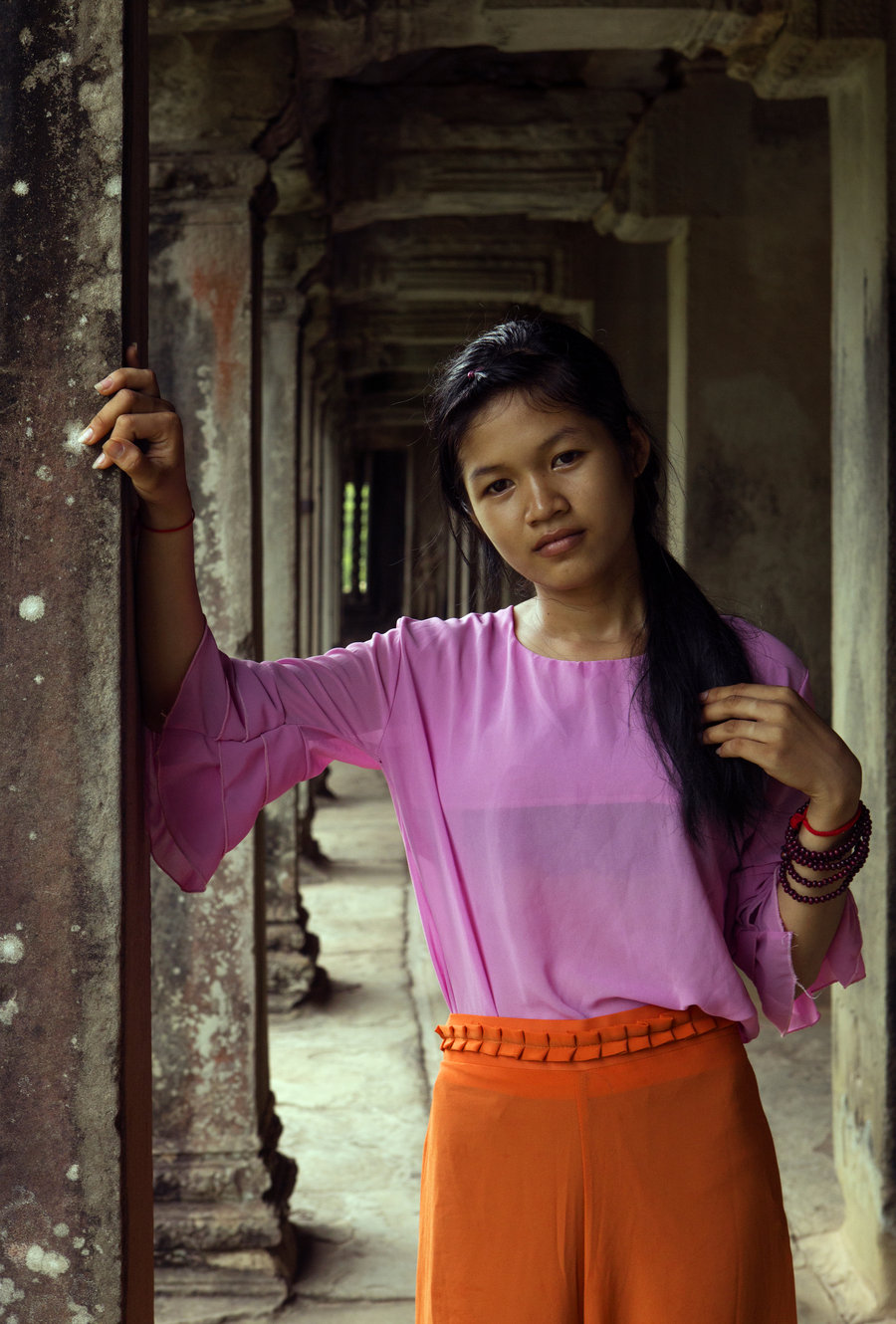 柬埔寨姑娘图片