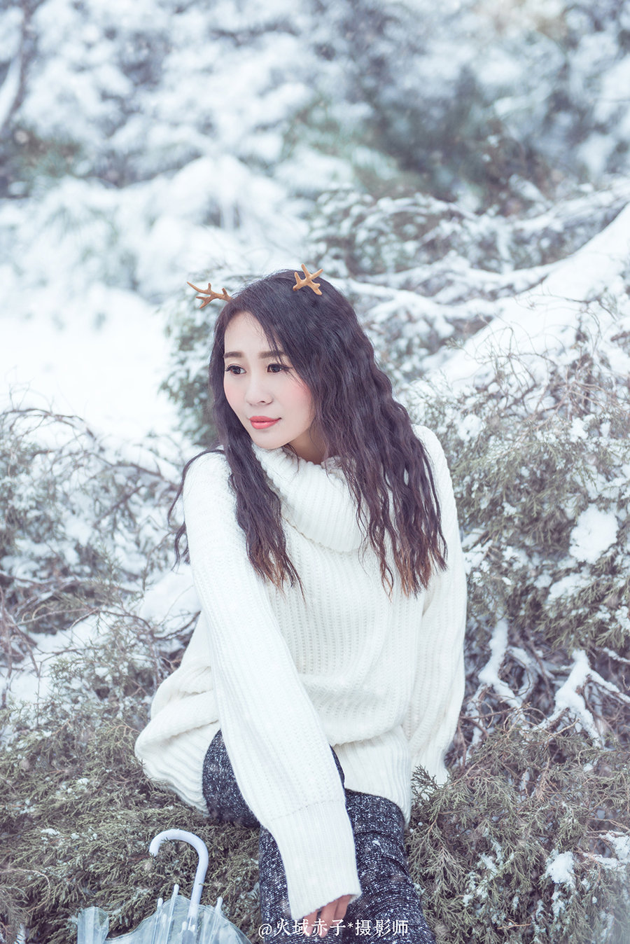 飞雪雪纷飞的真人图片图片